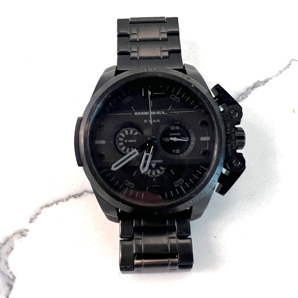 Diesel Men's DZ4362 Black Stainless-Steel Quartz Fashion Watch